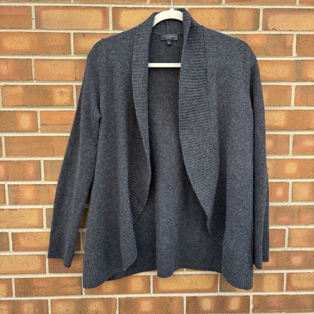 The Limited Cashmere Cardigan Open Front Womens Small